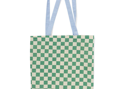 canvas bag checked