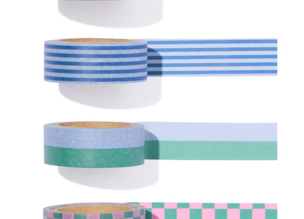 washi tape - 4 stuks