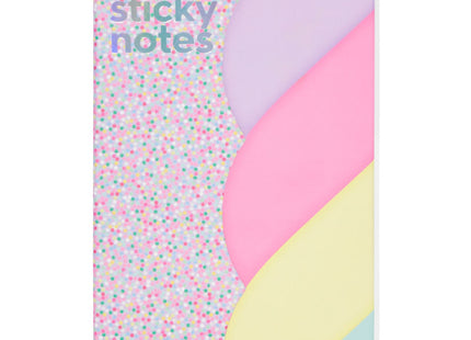 sticky notes in boekje snoep  Dutchshopper