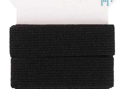 band elastic 1.5mx20mm smooth black