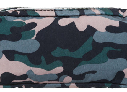 etui dubbele rits camo