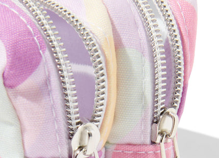 etui met dubbele rits pastel  Dutchshopper