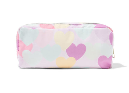 etui met dubbele rits pastel  Dutchshopper