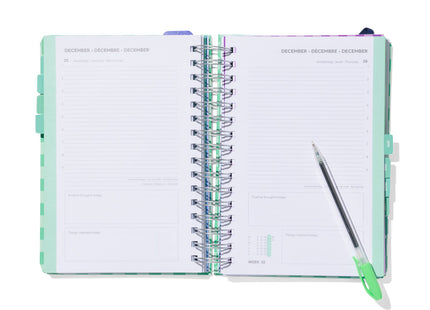 dag planner 24/25 met spiraal 21.5x15.5