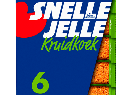 Snelle Jelle Ontbijtkoek kruidkoek naturel 6-pack