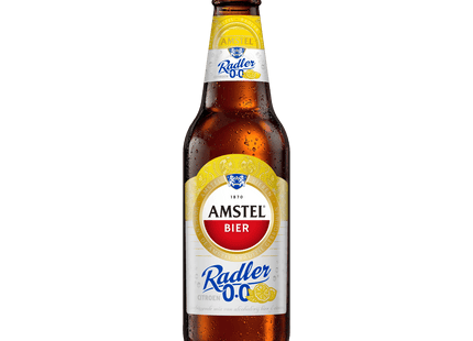 Amstel Radler citroen 0.0 bier fles