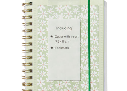 agenda A6 bloemen