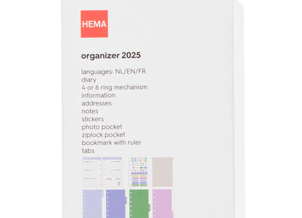 organizer 2025 klein