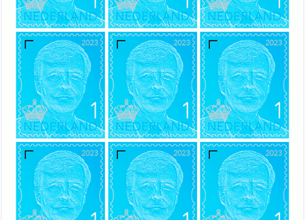 Unbranded Stamps King Willem Alexander 1