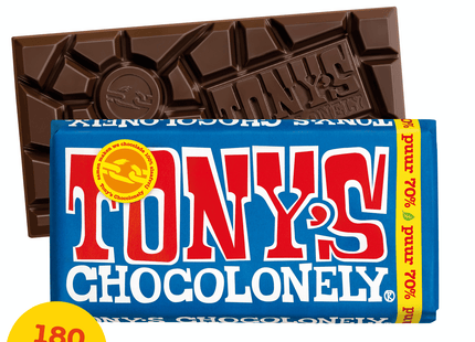 Tony's Chocolonely Chocoladereep Puur Fairtrade