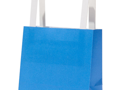 gift bags paper 13x13x7 plain - 6 pieces