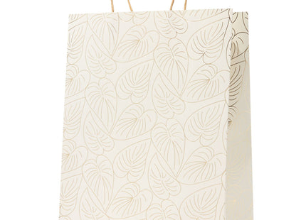 gift bag paper 37x28x12 leaves