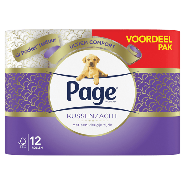 Page Kussenzacht Toilettenpapier
