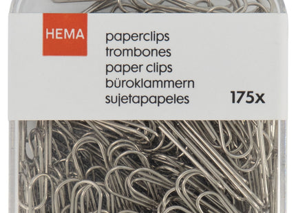 paperclips small - 175 pcs