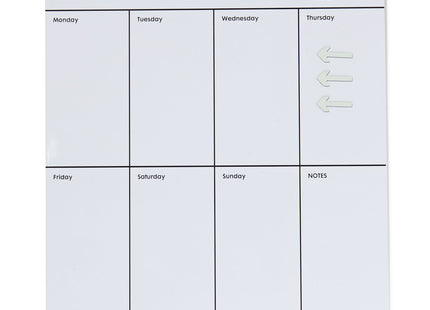 whiteboard 30x30 weekly planner