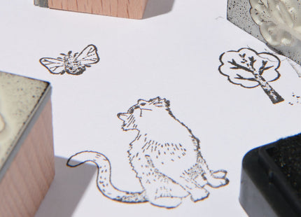 stamp set 11x7 animals