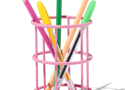 pen holder pink