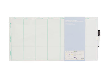 magnetic whiteboard 30x60 weekly planner