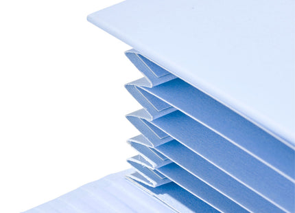 document folder 6 compartments A4 lilac
