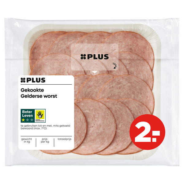 Gekookte Gelderse worst