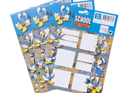 Donald Duck etiketten - 18 stuks  Dutchshopper