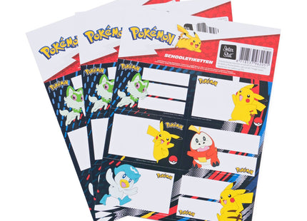 Pokémon etiketten - 18 stuks  Dutchshopper