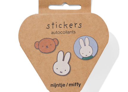 Miffy stickers on a roll - 3 pieces