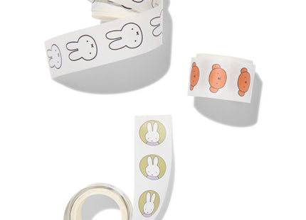 Miffy stickers on a roll - 3 pieces