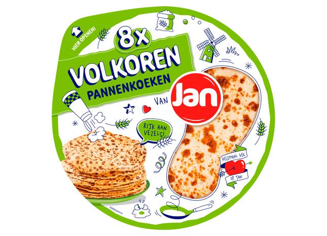 Jan Volkoren pannenkoeken