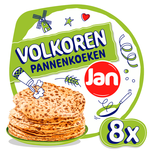 Jan Wholegrain pancakes