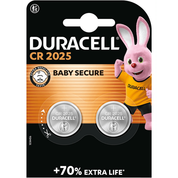 Duracell Spezial-Lithium 2025, 2 Stück
