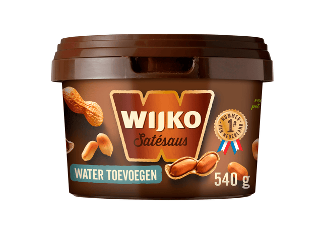 Wijko Satésaus geconcentreerd