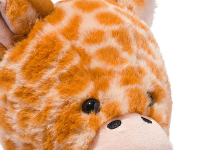 cuddly giraffe with magnetic legs