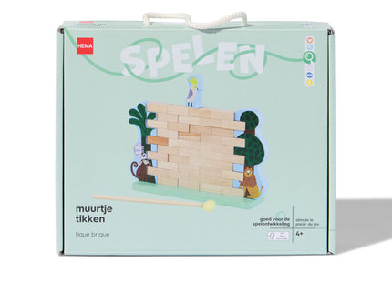 muurtje tikken spel