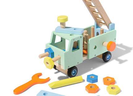 houten constructie truck 22-delig