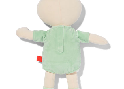 Knuffel babypop groen