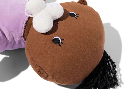 Knuffel babypop lila