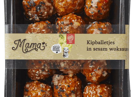 Mama's Maaltijden Kipballetjes sesam wok