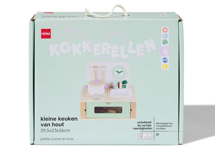 houten tafelkeukentje