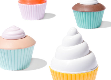 cupcake set bioplastic - 4 stuks