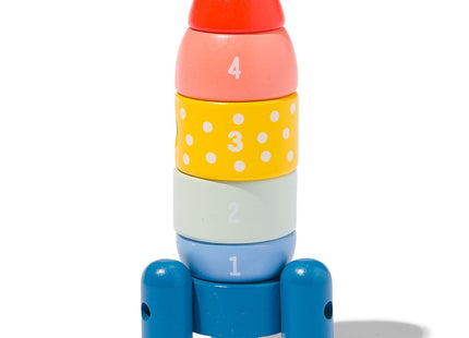 stacking rocket wood 22cm