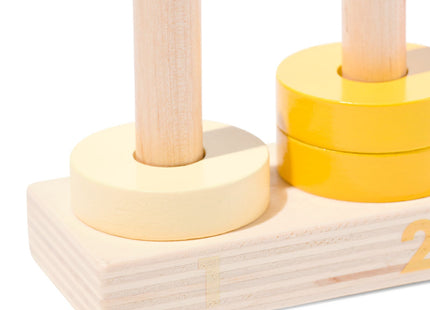 wooden stacking puzzle