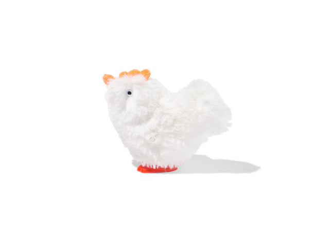 speelknuffeltje opwindbaar kip 13x10.5x5.5cm