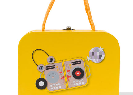 DJ suitcase wood 6-piece