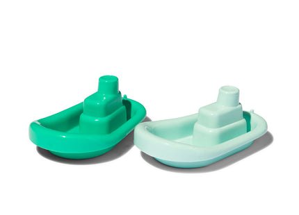 bath boats 15cm green - 2 pieces