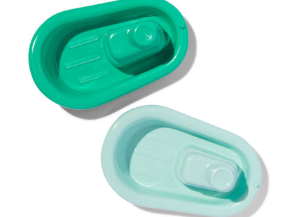 bath boats 15cm green - 2 pieces