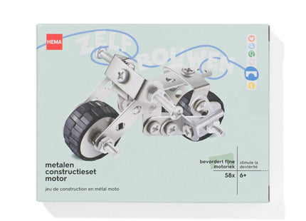 constructieset motor metaal