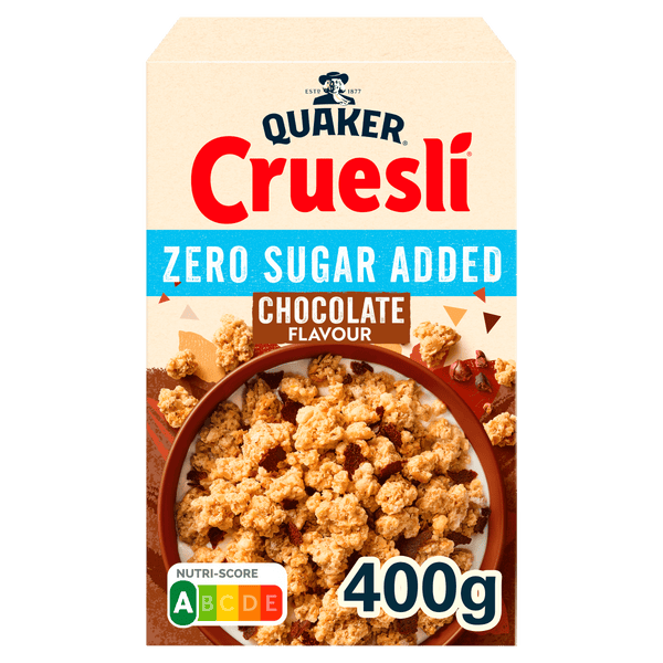 Quaker Cruesli ohne Zuckerzusatz Schokolade