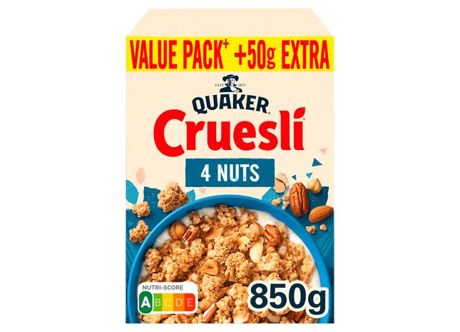 Quaker Cruesli 4 noten GVP
