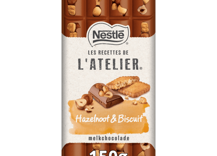 L'atelier Milk hazelnut biscuit